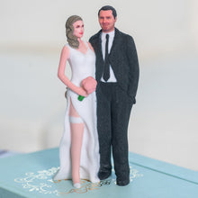 Cheek to Cheek | Tender Touch Wedding Cake Topper Figure