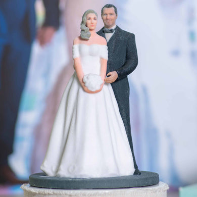 Dream Come True Traditional Wedding Cake Topper Figure
